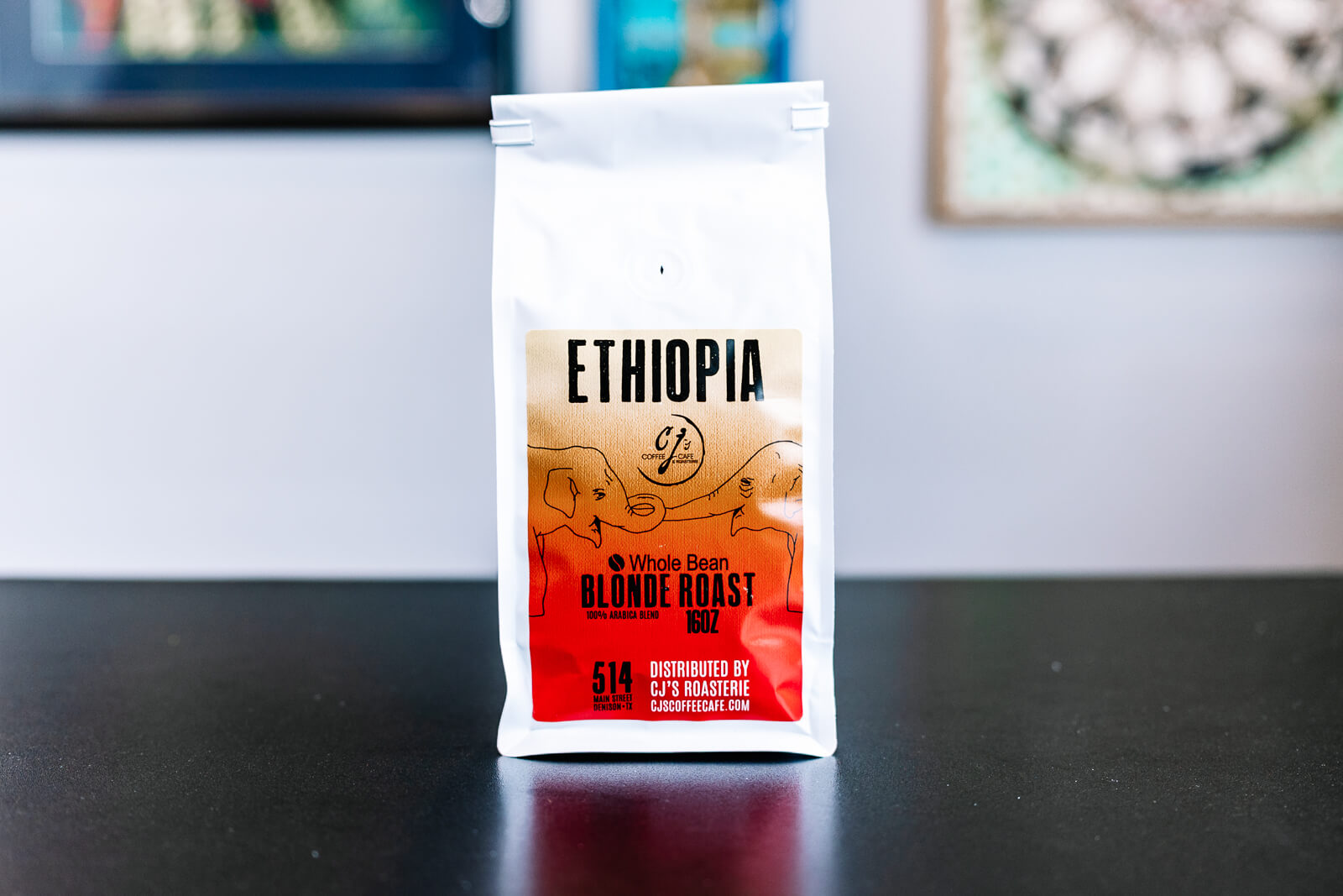 CJ's Roasters Whole Bean Ethiopia