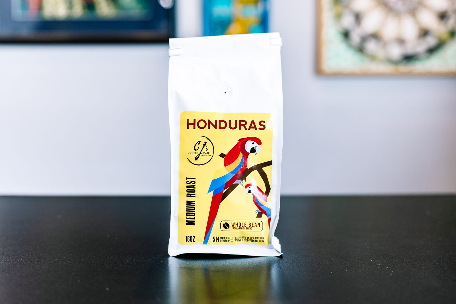 CJ's Roasters Whole Bean Honduras