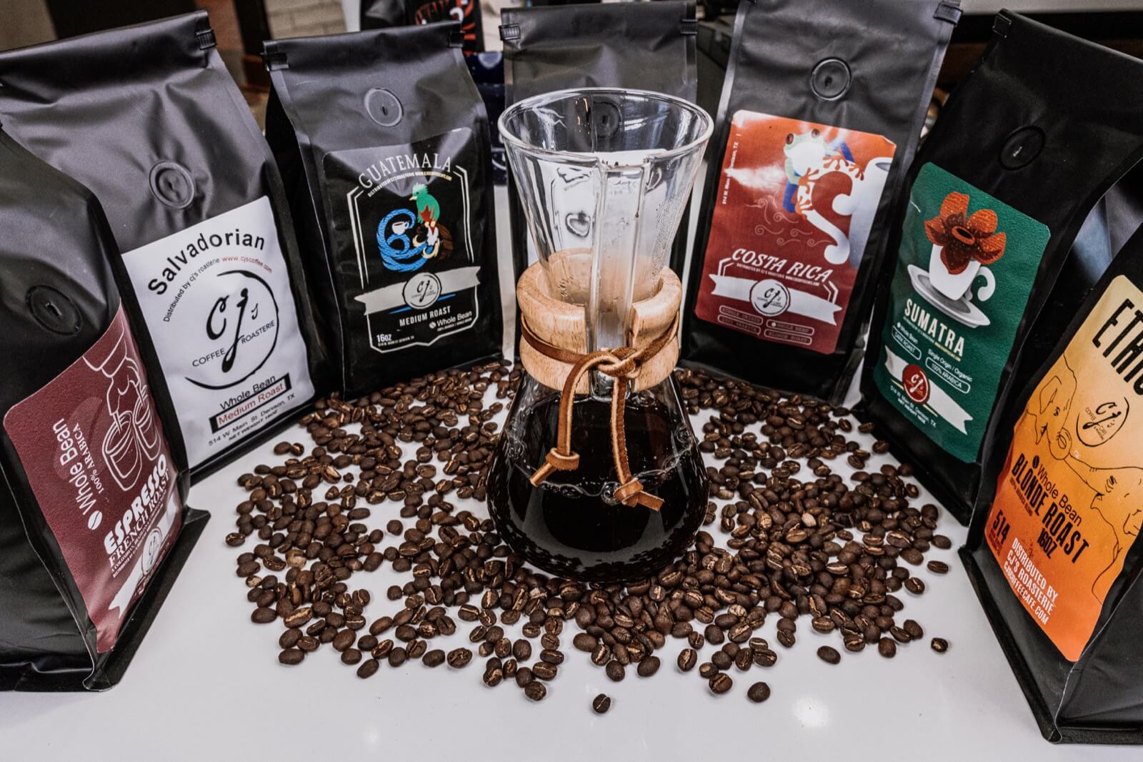 CJ's Roasters Whole Bean Sumatra